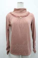 画像1: axes femme / ビジュー付きタートル  ピンク I-26-04-29-004-AX-TO-TE-ZI (1)