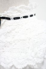 画像4: BABY,THE STARS SHINE BRIGHT / エリザベスブラウス  白Ｘ黒 I-26-04-29-039-BA-BL-SA-ZI (4)