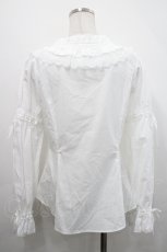 画像2: ALICE and the PIRATES / アマリアブラウス  白 I-26-04-29-040-PA-BL-SA-ZI (2)