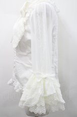 画像5: Angelic Pretty / Romantic Sweet Lacyブラウス  白 I-26-04-29-042-AP-BL-SA-ZI (5)