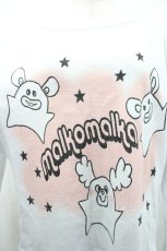 画像3: MALKOMALKA / モンスタープリントトップス  白ＸピンクＸ黒 I-26-04-29-046-PU-TO-SA-ZI (3)