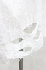 画像4: Amilige / コウモリクロスptメッシュロンT  白Ｘ黒 I-26-04-29-047-PU-TO-SA-ZI (4)