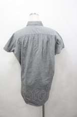 画像3: MILK / フリルシャツワンピース  グレーＸ黒 I-26-04-29-059-ML-OP-SA-ZI (3)