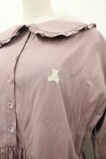 画像2: merry jenny / Teddy刺繍ワンピース  ピンク I-26-04-29-067-LO-OP-SA-ZI (2)