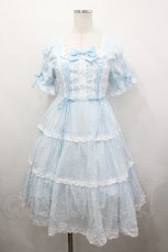 画像1: BABY,THE STARS SHINE BRIGHT / デザートワンピース  サックス I-26-04-29-078-BA-OP-SA-ZI (1)