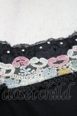 画像3: axes femme / お花レースプルオーバー M 黒 I-26-04-29-001-AX-TO-TE-ZI (3)