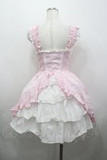 画像2: BABY,THE STARS SHINE BRIGHT / シャーリングプリンセスジャンパースカート  ピンク I-26-04-29-079-BA-OP-SA-ZI (2)