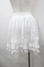 画像3: 中国ロリータ / ラメストライプスカート  白 I-26-04-29-084-LO-SK-SA-ZI (3)