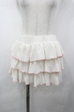 画像1: 中国ロリータ / 段々フリルドロワーズ L アイボリーＸピンク I-26-04-29-085-LO-PA-SA-ZI (1)