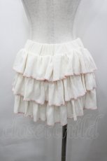 画像3: 中国ロリータ / 段々フリルドロワーズ L アイボリーＸピンク I-26-04-29-085-LO-PA-SA-ZI (3)