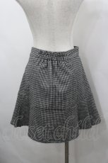 画像3: Ank Rouge / チェックフリルスカート  黒Ｘ白チェック I-26-04-29-086-CA-SK-SA-ZI (3)
