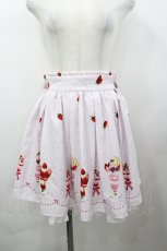 画像1: Ank Rouge / パフェ柄スカート  ピンク I-26-04-29-088-CA-SK-SA-ZI (1)