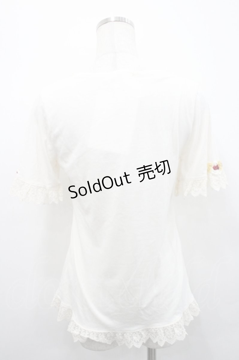 画像2: axes femme / ハシゴレース使いインナープルオーバー M アイボリー I-26-04-29-008-AX-TO-TE-ZI (2)