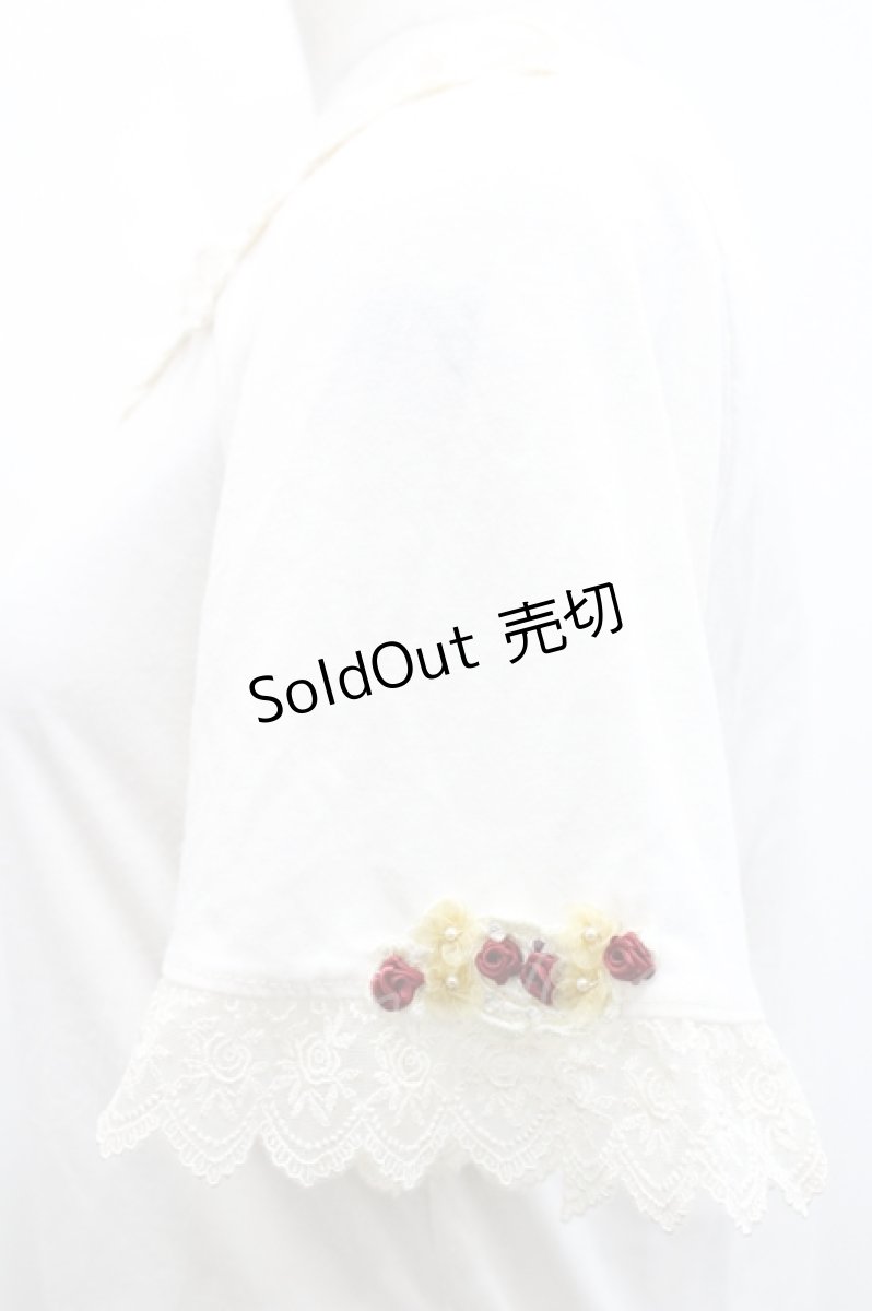 画像4: axes femme / ハシゴレース使いインナープルオーバー M アイボリー I-26-04-29-008-AX-TO-TE-ZI (4)