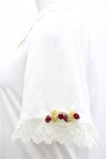 画像4: axes femme / ハシゴレース使いインナープルオーバー M アイボリー I-26-04-29-008-AX-TO-TE-ZI (4)