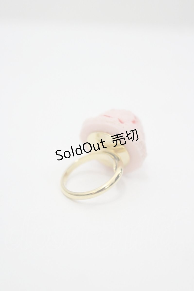 画像2: Q-pot. / Strawberry　Petit　Ice　Cream　Ring  ピンク I-26-04-29-105-QP-AC-SA-ZI (2)