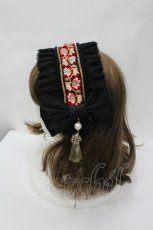 画像2: LOLITAその他(お買取対象外) / リボンタッセルヘッドドレス  黒 I-26-04-29-111-LO-AC-SA-ZI (2)