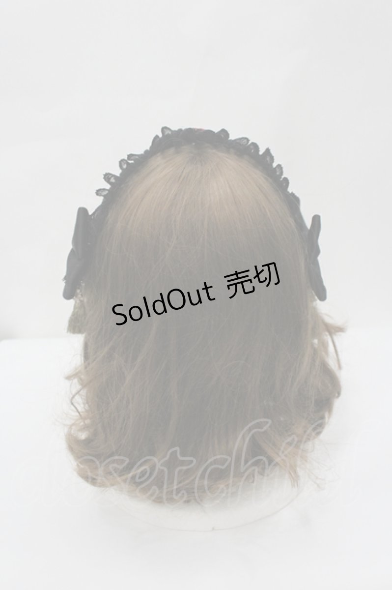 画像3: LOLITAその他(お買取対象外) / リボンタッセルヘッドドレス  黒 I-26-04-29-111-LO-AC-SA-ZI (3)