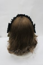 画像3: LOLITAその他(お買取対象外) / リボンタッセルヘッドドレス  黒 I-26-04-29-111-LO-AC-SA-ZI (3)