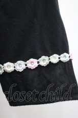 画像4: axes femme / お花レースプルオーバー M 黒 I-26-04-29-001-AX-TO-TE-ZI (4)