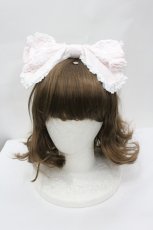 画像1: BABY,THE STARS SHINE BRIGHT / キャメロンカチューシャ  ピンクＸ白 I-26-04-29-118-BA-AC-SA-ZI (1)