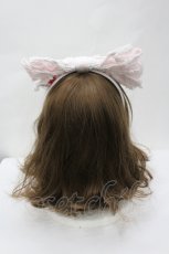 画像2: BABY,THE STARS SHINE BRIGHT / キャメロンカチューシャ  ピンクＸ白 I-26-04-29-118-BA-AC-SA-ZI (2)