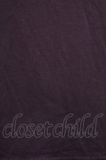 画像4: axes femme / 首元レース切替ビジュープルオーバー M パープル I-26-04-29-010-AX-TO-TE-ZI (4)