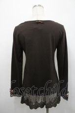 画像2: axes femme / 袖口ガーデンロングインナー M ブラウン I-26-04-29-013-AX-TO-TE-ZI (2)