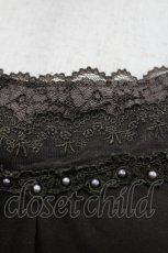 画像3: axes femme / 袖口ガーデンロングインナー M ブラウン I-26-04-29-013-AX-TO-TE-ZI (3)