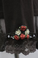 画像4: axes femme / 袖口ガーデンロングインナー M ブラウン I-26-04-29-013-AX-TO-TE-ZI (4)