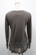 画像2: axes femme / ガーデンインナープルオーバー M ブラウン I-26-04-29-014-AX-TO-TE-ZI (2)