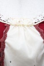 画像3: axes femme / プリントチュール切替トップス M 赤 I-26-04-29-018-AX-BL-TE-ZI (3)