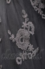 画像4: axes femme / 刺繍入りチュールチュニック M パープル×グレー I-26-04-29-020-AX-TO-TE-ZI (4)