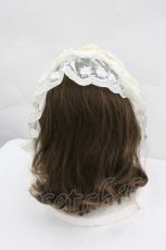 画像3: BABY,THE STARS SHINE BRIGHT / a Rose  ガラスドームに閉じ込めた一輪の薔薇 ヘッドドレス  生成り I-26-04-30-051-BA-AC-SA-ZI (3)