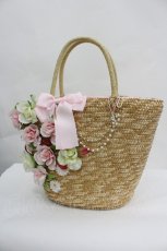 画像1: BABY,THE STARS SHINE BRIGHT / Primroseかごバッグ  ブラウン I-26-04-30-005-BA-BG-SA-ZI (1)