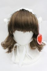 画像2: BABY,THE STARS SHINE BRIGHT / ロザリィ・ローズヘッドドレス  白 I-26-04-30-061-BA-AC-SA-ZI (2)