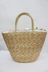 画像2: BABY,THE STARS SHINE BRIGHT / Primroseかごバッグ  ブラウンＸ白 I-26-04-30-006-BA-BG-SA-ZI (2)