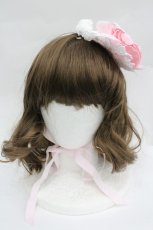 画像2: BABY,THE STARS SHINE BRIGHT / ローズガーデンヘッドドレス  ピンク I-26-04-30-067-BA-AC-SA-ZI (2)