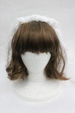 画像2: BABY,THE STARS SHINE BRIGHT / くみゃPrincess ヴェール  白 I-26-04-30-070-BA-ZA-SA-ZI (2)