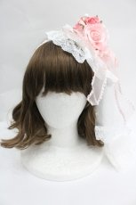 画像2: BABY,THE STARS SHINE BRIGHT / Juno’s Bouquet ヴェールカチューシャ  白Ｘピンク I-26-04-30-092-BA-AC-SA-ZI (2)