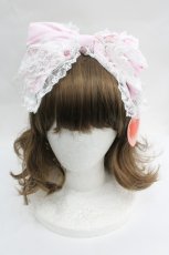 画像1: BABY,THE STARS SHINE BRIGHT / Juno’s Bouquet 乙女の誓い 柄カチューシャ  ピンク I-26-04-30-094-BA-AC-SA-ZI (1)