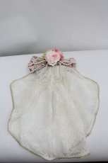 画像1: Angelic Pretty / Fairy Rose Princessバレッタ  生成りＸピンク I-26-04-30-019-AP-AC-SA-ZI (1)