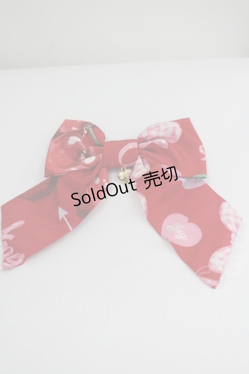 画像1: Angelic Pretty / Wrapping Cherryリボンクリップ  赤 I-26-04-30-027-AP-AC-SA-ZI (1)