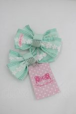 画像2: Angelic Pretty / Lovelyマーガレットコーム  グリーン I-26-04-30-030-AP-AC-SA-ZI (2)