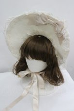 画像1: Angelic Pretty / Eternalドレッシーボンネット  アイボリー I-26-04-30-041-AP-AC-SA-ZI (1)