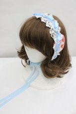 画像1: BABY,THE STARS SHINE BRIGHT / Fairy flowersヘッドドレス  サックス I-26-04-30-049-BA-AC-SA-ZI (1)