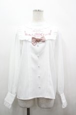 画像1: Amavel / Romantic Marchen フリルブラウス  ピンク I-26-05-02-001-CA-BL-SA-ZI (1)