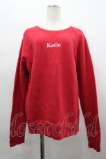 画像1: Katie / NEW SCHOOLトレーナー  赤 I-26-05-02-004-LO-TO-SA-ZI (1)