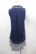 画像3: axes femme / ストライプブロッキングチュニ M コン I-26-05-02-036-AX-TO-SA-ZI (3)