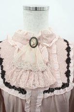 画像2: axes femme / ブローチ付きブラウス風PO M アワピンク I-26-05-02-042-AX-TO-SA-ZI (2)